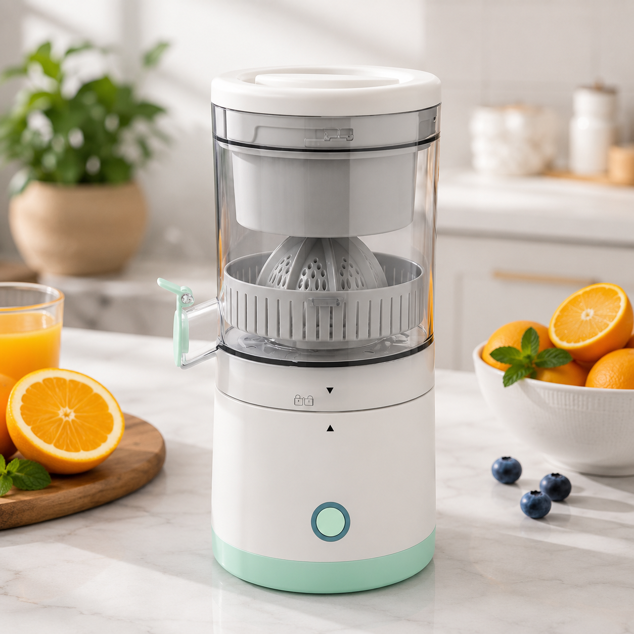 Portable, Rechargable Electric Citrus Citrova Juicer