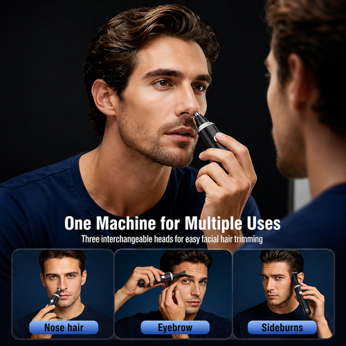 3-in-1 Professional Painless Rechargeable Trimmer for Men & Women
