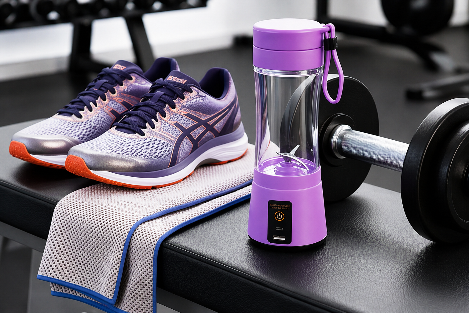 Portable and Rechargable  Blender Bottle